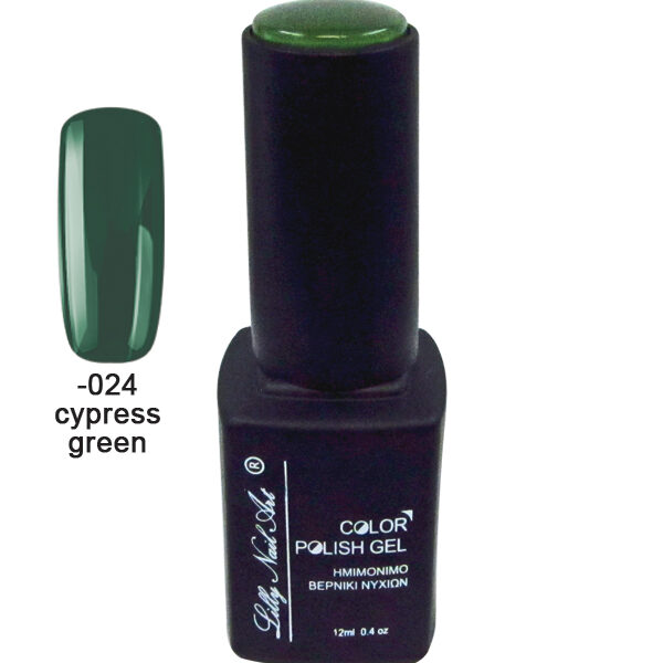 Ημιμόνιμο τριφασικό μανό 12ml - Cypress green