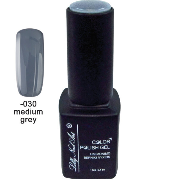 Ημιμόνιμο τριφασικό μανό 12ml - Medium grey