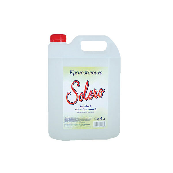 Λευκό κρεμοσάπουνο χεριών Solero 4lt