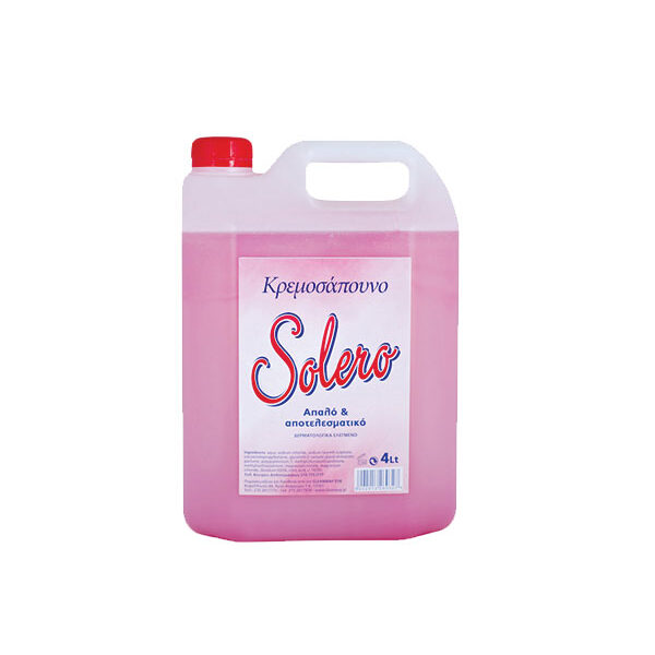 Ροζ κρεμοσάπουνο χεριών Solero 4lt