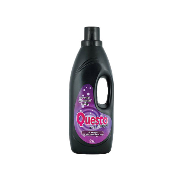 Υγρό απορρυπαντικό ρούχων Questo 2lt για μαύρα ρούχα