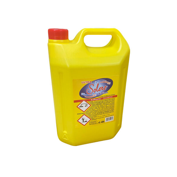 Παχύρευστο χλώριο Solero Ultra 4lt κίτρινο