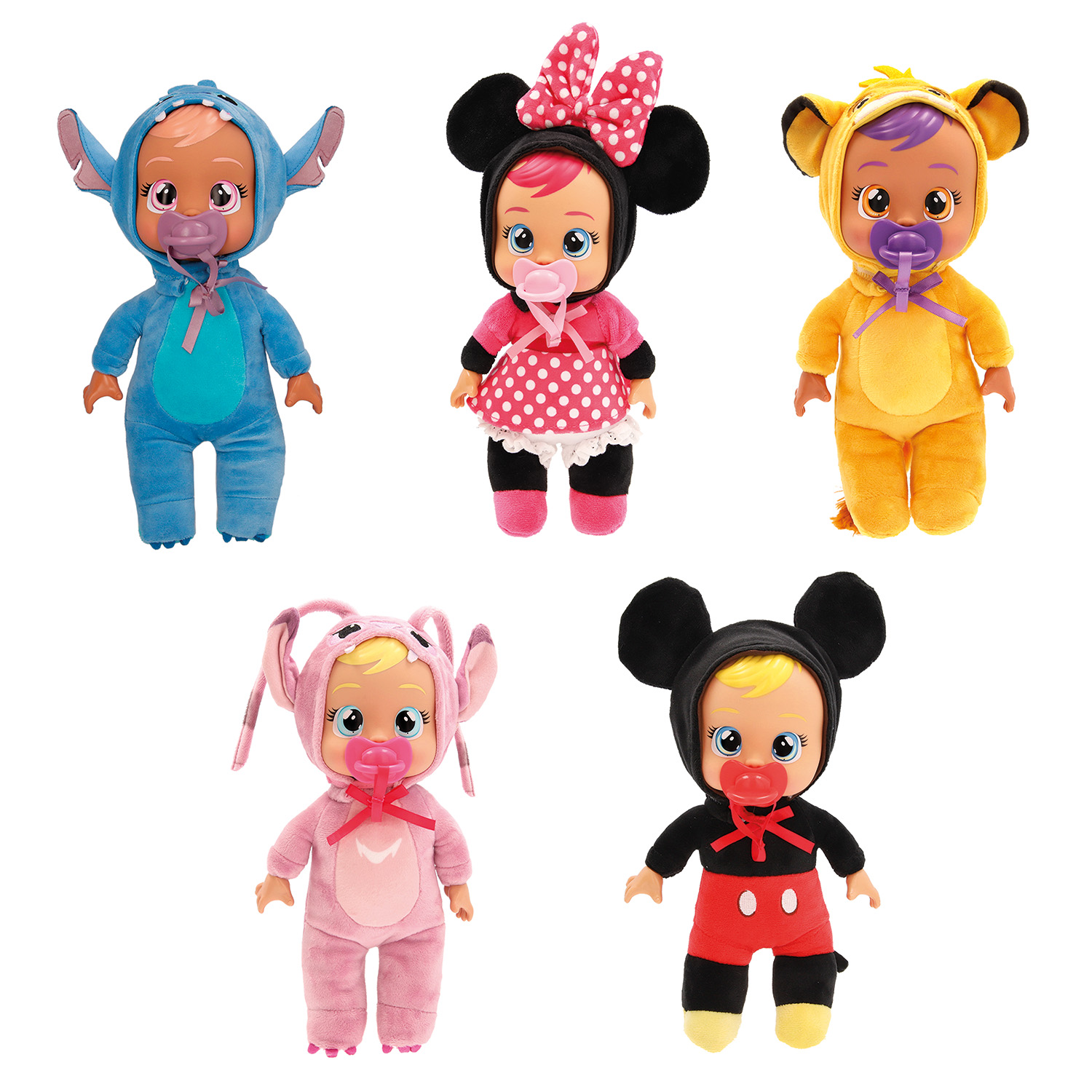 4104-92457-10-68de7841941cf1053a402800_1759415421 Cry Babies Tiny Cuddles Disney Διαδραστική Κούκλα Κλαίει Με Αληθινά Δάκρυα - Image 1