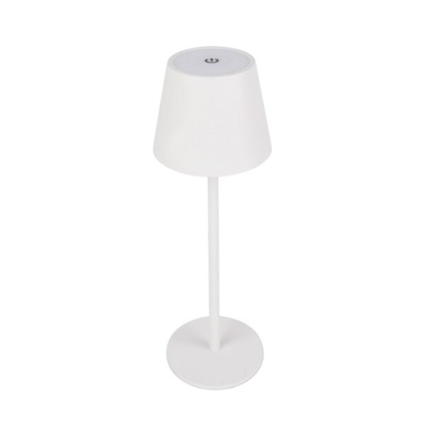 Επαναφορτιζόμενο επιτραπέζιο φωτιστικό LED - 43-1 - 430118 - White