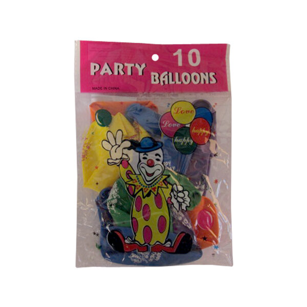 Σετ 10 μπαλόνια Happy Birthday