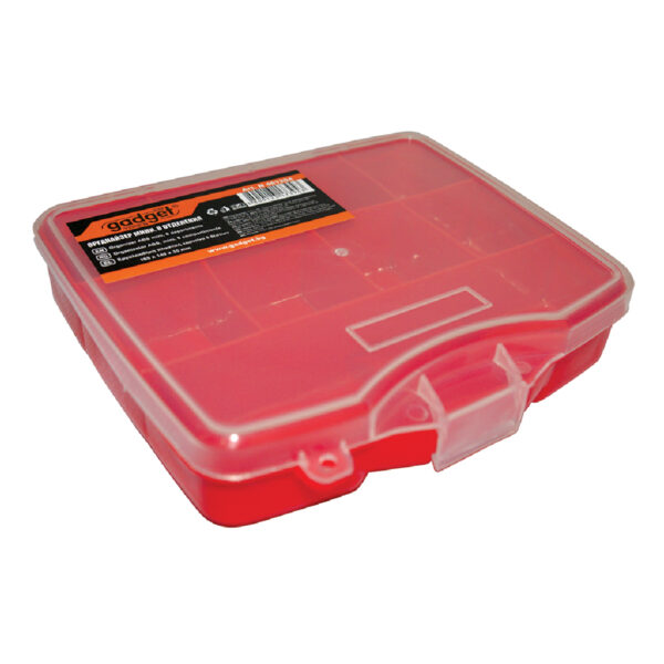GADGET Εργαλειοθήκη organizer mini 8 θέσεις ABS 461204