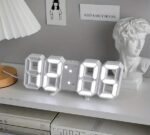 Ψηφιακό ρολόι – Ξυπνητήρι - 6609 - 466097 - White - Image 2