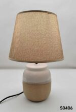 Επιτραπέζιο φωτιστικό - Πορτατίφ - S0406 - 804068 - Beige - Image 2
