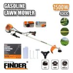 Δίχρονο βενζινοκίνητο χορτοκοπτικό ώμου & χειρός - 1500W/2HP - 198509 - Finder - Image 2