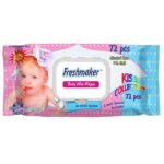 Υγρά Μωρομάντηλα Freshmaker με Καπάκι πακ=72τεμ  4teen4ty 25136 - Image 2