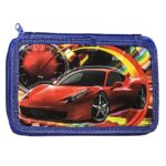 Κασετίνα Αμάξι 2 Φερμουάρ Γεμάτη 19x13x4cm JustNote 701878 - Image 2