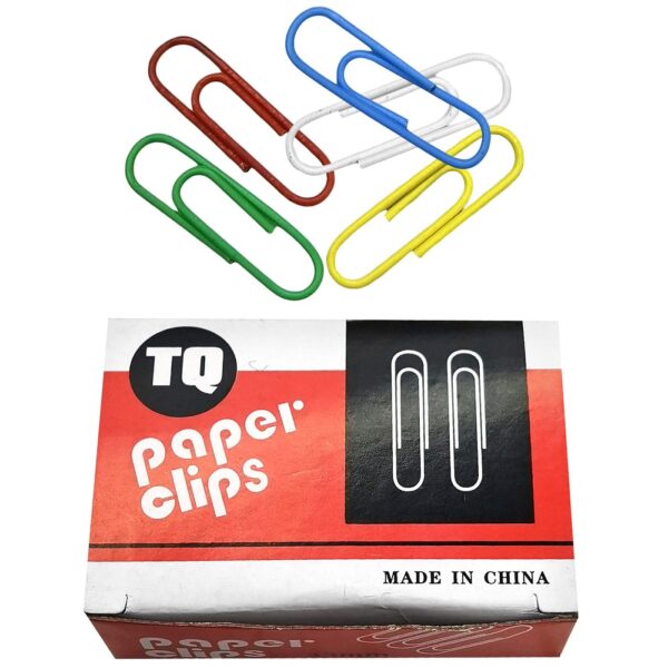 Συνδετήρες 100τεμ Χρωματιστοί 32mm 33mm JustNote 702665