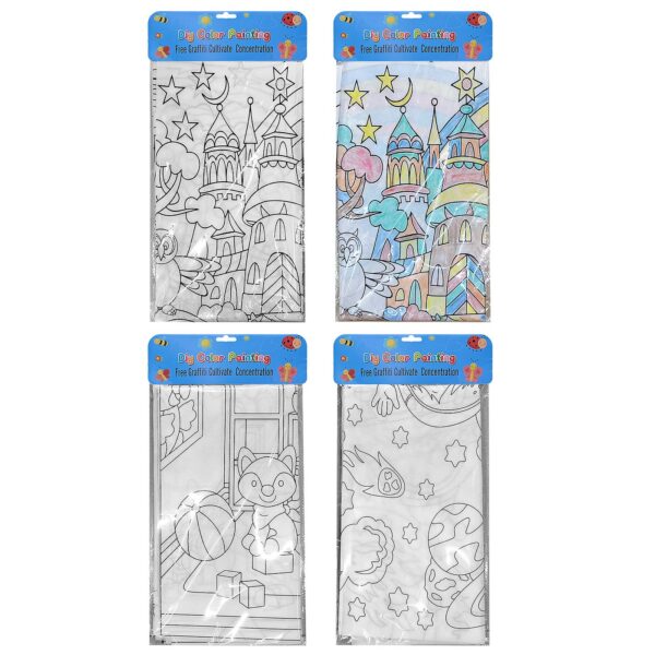 Αφίσα Χρωματισμού Υφασμάτινη 90x80cm JustNote 703220