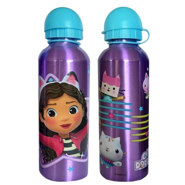 Παγούρι Μεταλλικό Gabby 's Dollhouse 500ml 21x6,5cm   500ml Gabbys Dollhouse