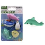 Γόμες 3d Θαλάσσια Ζωάκια 5τεμ ~4,5cm JustNote 703390 - Image 2