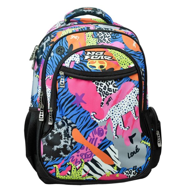 Σακίδιο Οβαλ no Fear Bold Africa 48x30x28cm Gim 348-26031