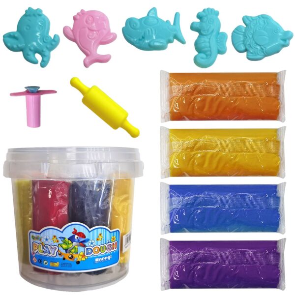 Ζυμαράκια σε Κουβαδάκι με Καλούπια 1300gr JustNote 703556