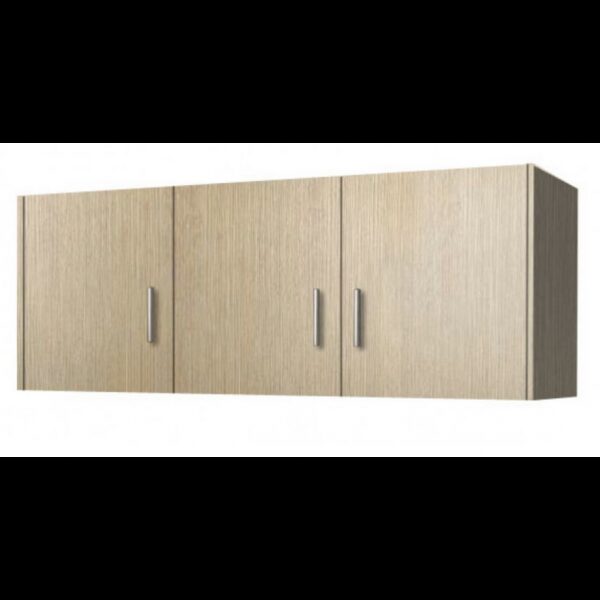 Πατάρι ντουλάπας τρίφυλλο σε χρώμα δρυς 110x50x60