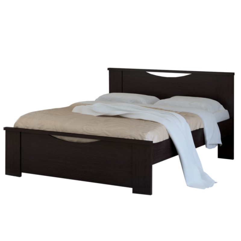 CREATOR: gd-jpeg v1.0 (using IJG JPEG v80), quality = 90 Κρεβάτι "ΧΑΜΟΓΕΛΟ" διπλό σε χρώμα βέγγε 140x190 - Image 1