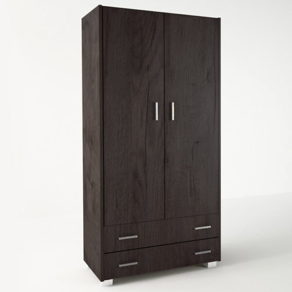 Ντουλάπα δίφυλλη σε χρώμα βέγγε 105x50x180