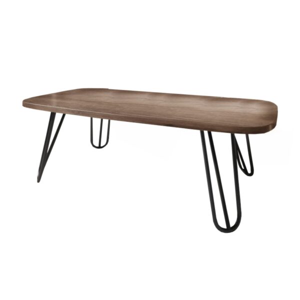 Τραπέζι σαλονιού "ΟΛΥΜΠΟΣ" σε χρώμα καρυδί 120x60x38