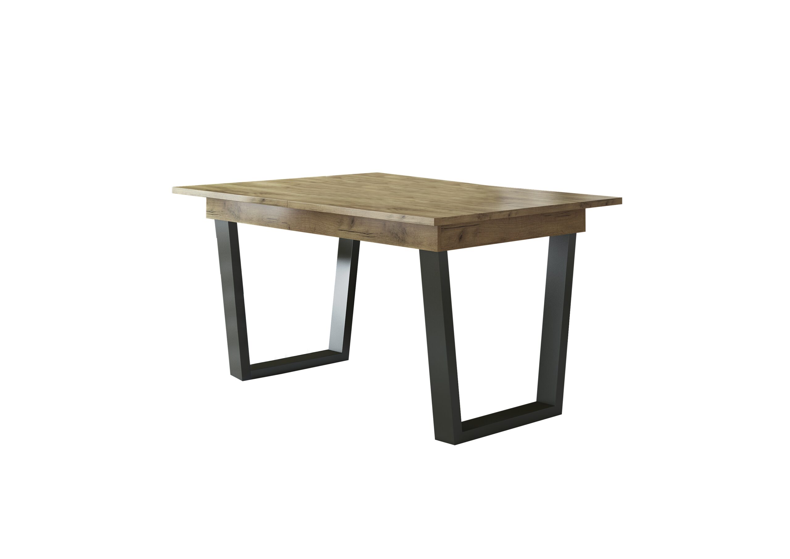 500-00480-scaled Τραπέζι φαγητού "ΗΦΑΙΣΤΟΣ" ανοιγόμενο σε χρώμα δρυς 160(+40)x90x75 - Image 1