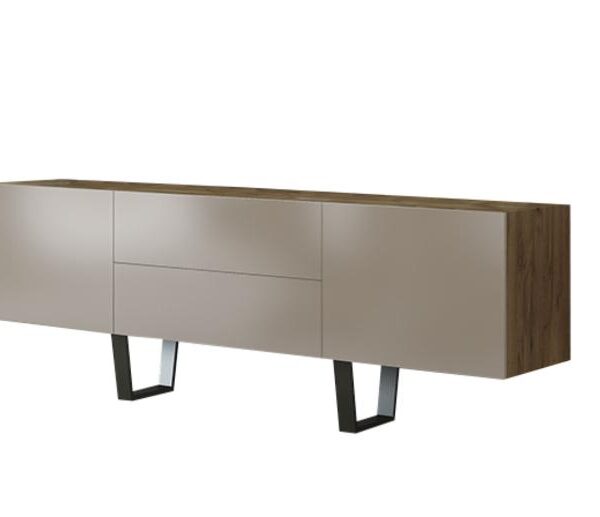 Μπουφές "ΑΠΟΛΛΩΝ" σε χρώμα καρυδί 200x50x75