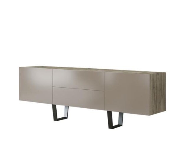 Μπουφές "ΑΠΟΛΛΩΝ" σε χρώμα σταχτί 200x50x75