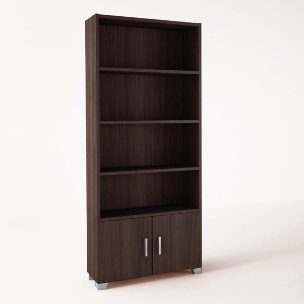 Βιβλιοθήκη σε χρώμα βέγγε 75x30x180