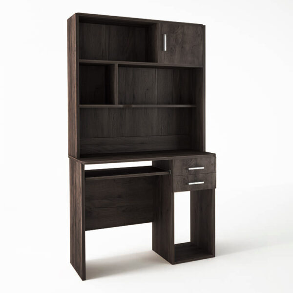 Γραφείο με εταζέρα σε χρώμα βέγγε 100x55x180