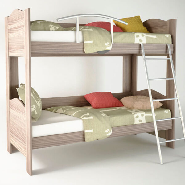 Κουκέτα σε χρώμα σταχτί 90x190x165