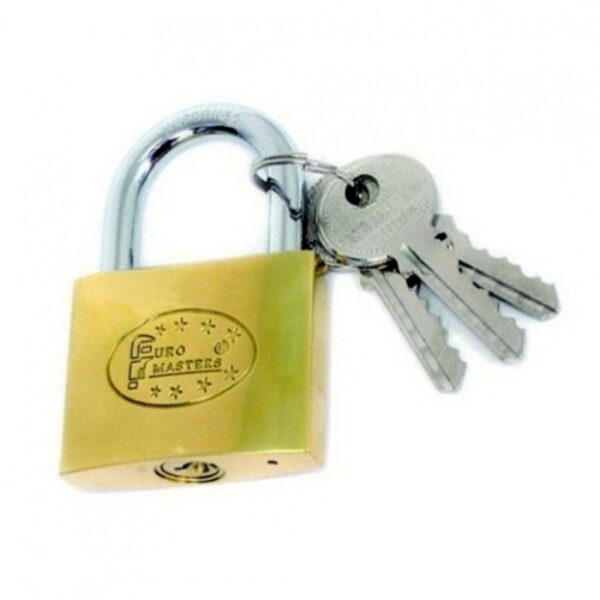 TOP STRONG Λουκέτο ορειχάλκινο με κλειδί 32ΜΜ 500704