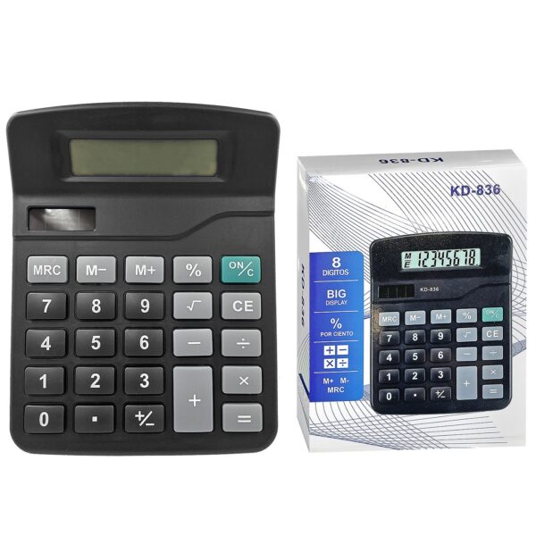 Κομπουτεράκι Μικρό Μαύρο 8 Ψηφίων 12x9,5cm JustNote 7164