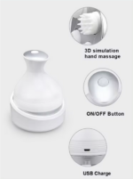 Συσκευή μασάζ κεφαλής - 510214 - Pink - Image 2