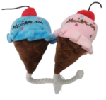 Λούτρινο παιχνίδι σκύλου με σχοινί - 11x9cm - 12pcs - 550701 - Image 2