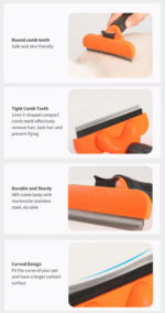 Χτένα βουρτσίσματος & απολέπισης κατοικιδίων - 550883 - Image 2