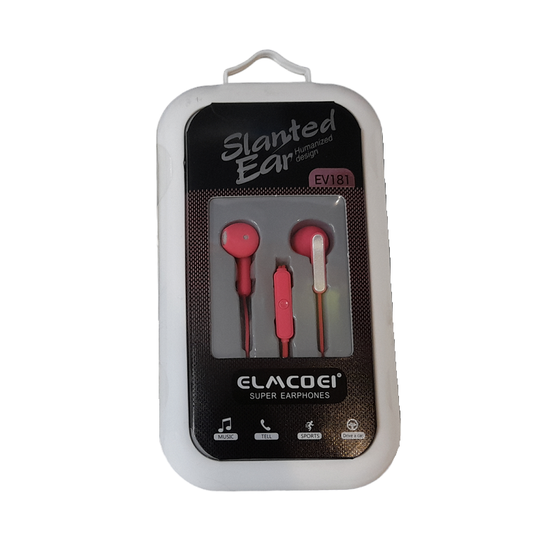 557774-3 Ενσύρματα ακουστικά - EV-181 - 557774 - Red - Image 1