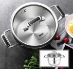 Κατσαρόλα ανοξείδωτη με καπάκι - 3.6L - CS002-B20 - DSP - 560317 - Image 2