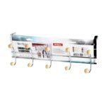 Μεταλλική κρεμάστρα πόρτας 5 θέσεων - 57612