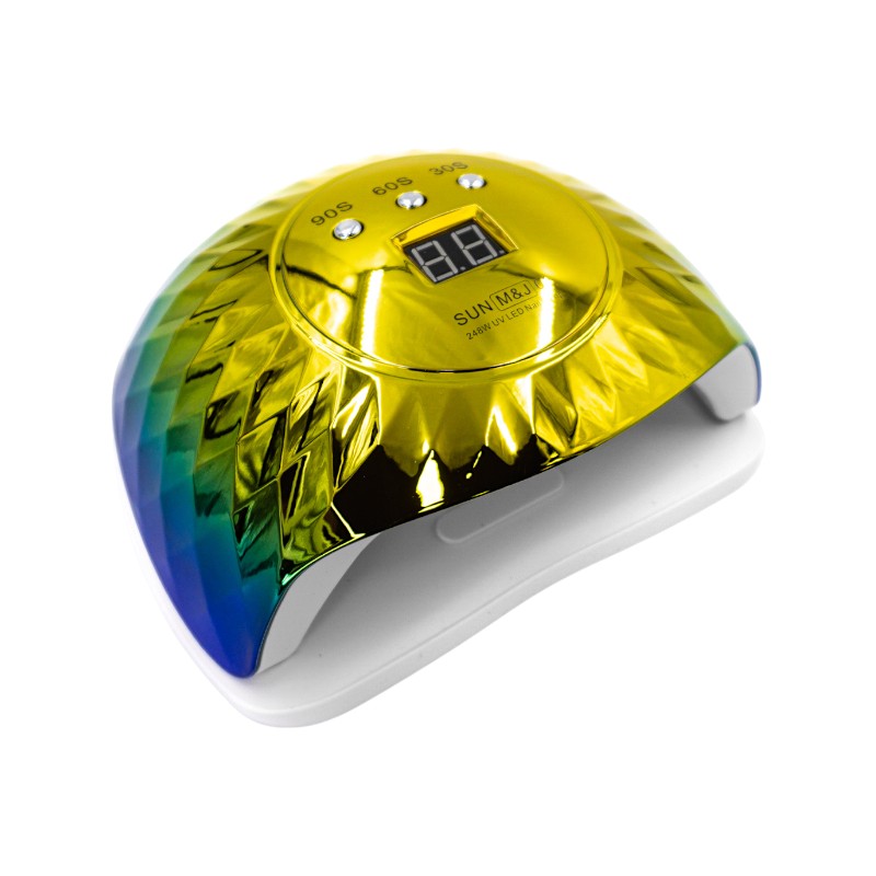 582518-2 Φουρνάκι νυχιών UV/LED - SUNMJ03 - 248W - 582518 - Gold/Blue - Image 1