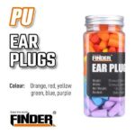 Ωτοασπίδες προστασίας θορύβου εργασίας - 60pcs - 38dB - Finder - 194797 - Image 2