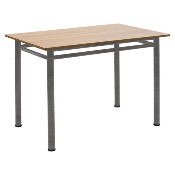 Τραπέζι "DINNER" σε δρυς/γκρι χρώμα 100x60x77