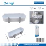 Επιτοίχιο ράφι μπάνιου με βεντούζες - 03466 - Image 2