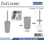 Βουρτσάκι τουαλέτας - Πιγκάλ - Grey - 21588 - Image 2