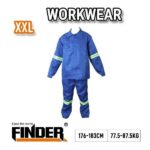 Φόρμα εργασίας με ανακλαστικά - No.2XL - 78-88kg - Finder - 198572 - Image 2