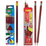 Μολύβι Ριγέ με Γόμα  JustNote 80131