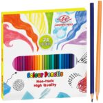 Ξυλομπογιές σετ=24χρωματα  JustNote 80639