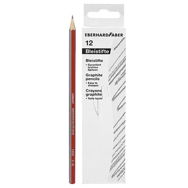 Μολύβι Ριγέ No2=β πακ=12τεμ Νο:2=B Faber 5116-01