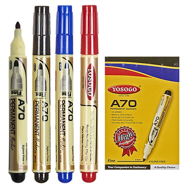 Μαρκαδόρος Ανεξίτηλος Yosogo 2.5mm  JustNote 80761