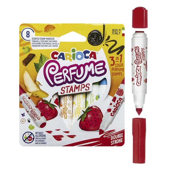 Μαρκαδόροι Carioca Perfume Stamps 8 Χρώματα  Carioca 42988